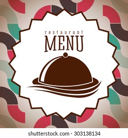menu restaurant design, vector illustration eps10 graphic 