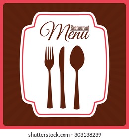 menu restaurant design, vector illustration eps10 graphic 