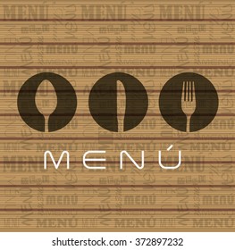 menu restaurant design, vector illustration eps10 graphic 