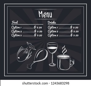 menu restaurant items
