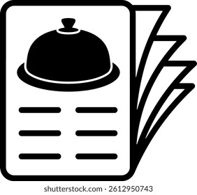 menu restaurant order food lunch meal list document 9307