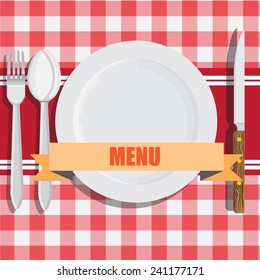 Menu restaurant vector pattern concept ,EPS10