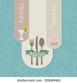 Menu Restaurant vintage