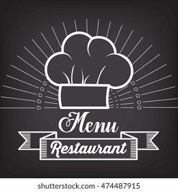 menu restaurent food icon vector illustration design