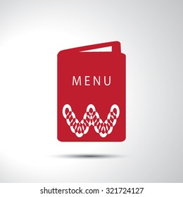 Menu sign flat icon