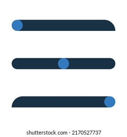 Símbolo del menú o icono de línea