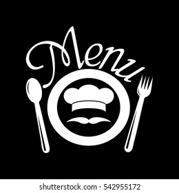 Menu. Simple template for restaurant,