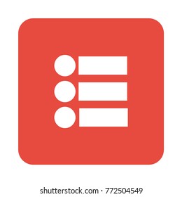 menu square rounded