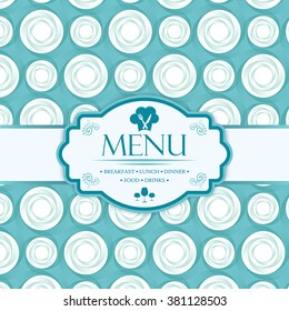 Menu template for restaurants, bars and beverages