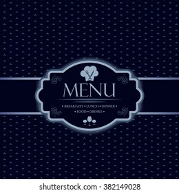 Menu template for restaurants, bars and beverages