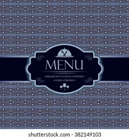 Menu template for restaurants, bars and beverages