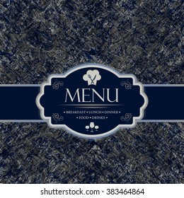Menu template for restaurants, bars and beverages