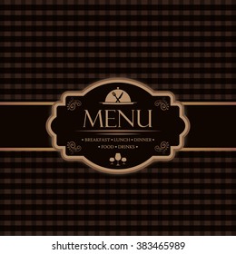 Menu template for restaurants, bars and beverages