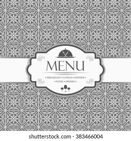 Menu template for restaurants, bars and beverages