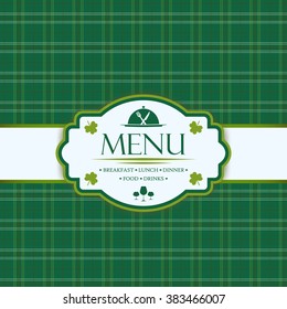 Menu template for restaurants, bars and beverages