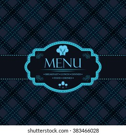 Menu template for restaurants, bars and beverages