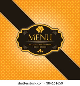 Menu template for restaurants, bars and beverages