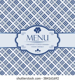 Menu template for restaurants, bars and beverages