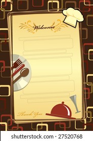 menu, templates set 5