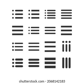 Menu UI Design Element icon set. Hamburger button,
Ui menu and hamburger buttons