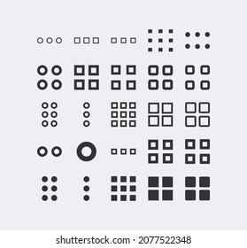 Menu UI Design Element icon set. Hamburger button,
Ui menu and hamburger buttons