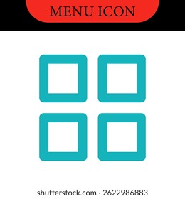 Icônes Éléments de design de l'interface utilisateur Menu. Ensemble de boutons de menu de hamburger. Icônes de navigation par site web pour Application mobile et interface utilisateur. Boutons de navigation de couleur moderne ou ensemble d'icônes de menu et d'interface Web