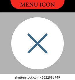 Menu UI Design Elements icons. Set of hamburger Menu buttons. Website Navigation Icons for Mobile App and User Interface. Modern colored Navigation buttons or Web menu and ui icons set