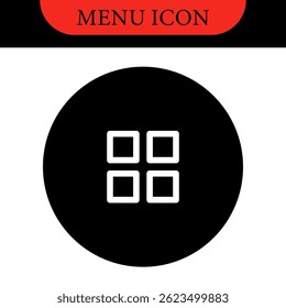 Icônes Éléments de design de l'interface utilisateur Menu. Ensemble de boutons de menu de hamburger. Icônes de navigation par site web pour Application mobile et interface utilisateur. Boutons de navigation de couleur moderne ou ensemble d'icônes de menu et d'interface Web
