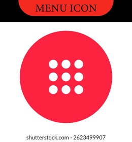 Icônes Éléments de design de l'interface utilisateur Menu. Ensemble de boutons de menu de hamburger. Icônes de navigation par site web pour Application mobile et interface utilisateur. Boutons de navigation de couleur moderne ou ensemble d'icônes de menu et d'interface Web