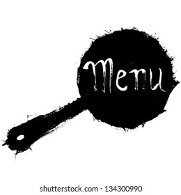 Menu. Vector.