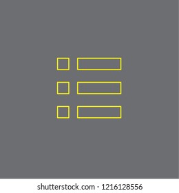 Menu vector icon