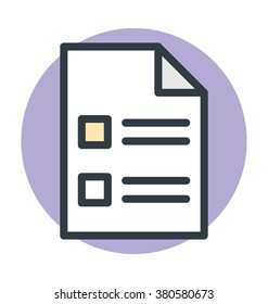 Menu Vector Icon