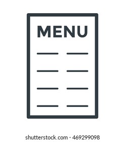 Menu Vector Icon