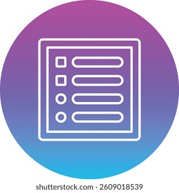Menu vector icon. Can be used for printing, mobile and web applications.