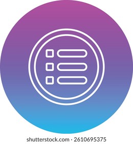 Menu vector icon. Can be used for printing, mobile and web applications.