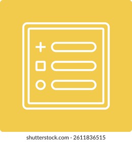 Menu vector icon. Can be used for printing, mobile and web applications.