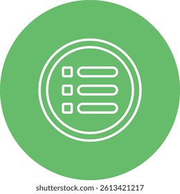 Menu vector icon. Can be used for printing, mobile and web applications.