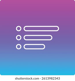 Menu vector icon. Can be used for printing, mobile and web applications.