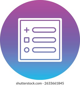 Menu vector icon. Can be used for printing, mobile and web applications.
