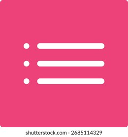 Menu vector icon. Can be used for printing, mobile and web applications.