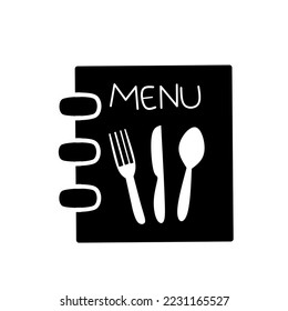 Diseño de ilustración de icono de vector de menú