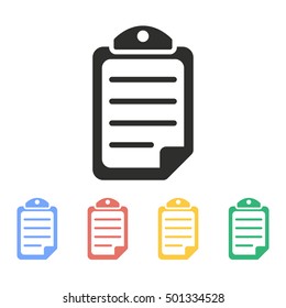 Menu vector icon. Illustration isolated on white background for graphic and web design.