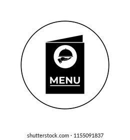 Menu vector icon, logo
