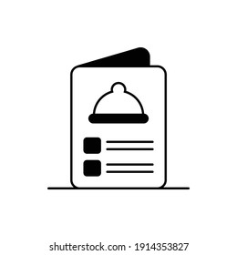  Menu Vector Icon Style Illustration. EPS10-Datei