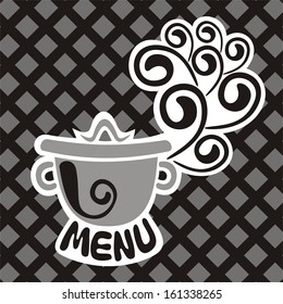 Menu vector illustration