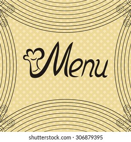 Menu vector illustration