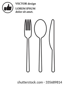 menu vector line icon