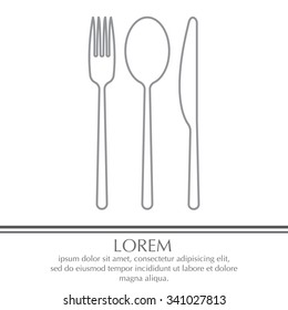 menu vector line icon