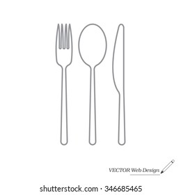 menu vector line icon