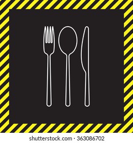 menu vector line icon